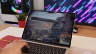 Apple MacBook Air M3 running War Thunder (Image via RichMe/YouTube)